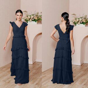 Amelia Chiffon Dress (Reverly Bridesmaid Dress)